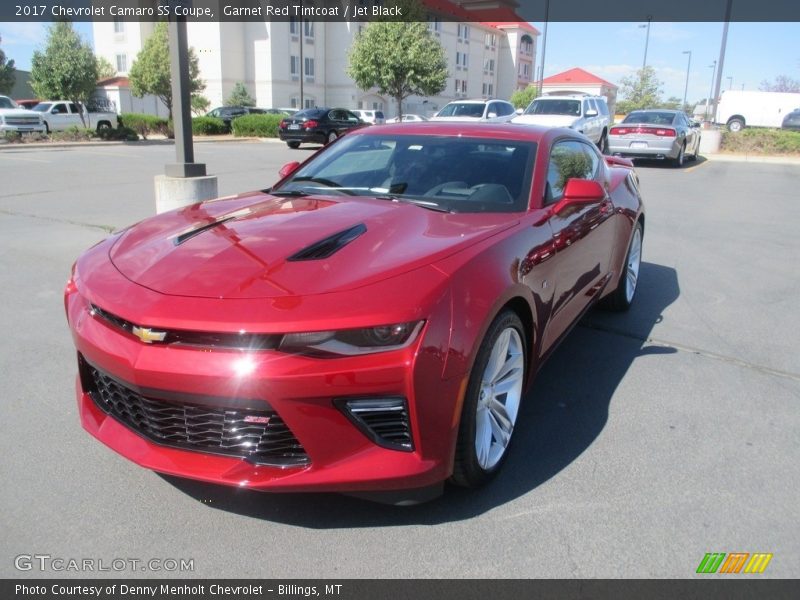 Garnet Red Tintcoat / Jet Black 2017 Chevrolet Camaro SS Coupe
