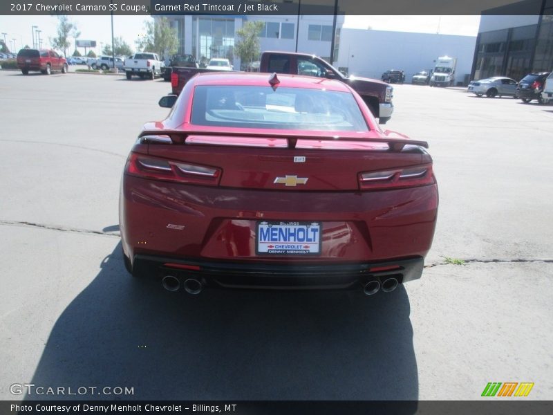 Garnet Red Tintcoat / Jet Black 2017 Chevrolet Camaro SS Coupe