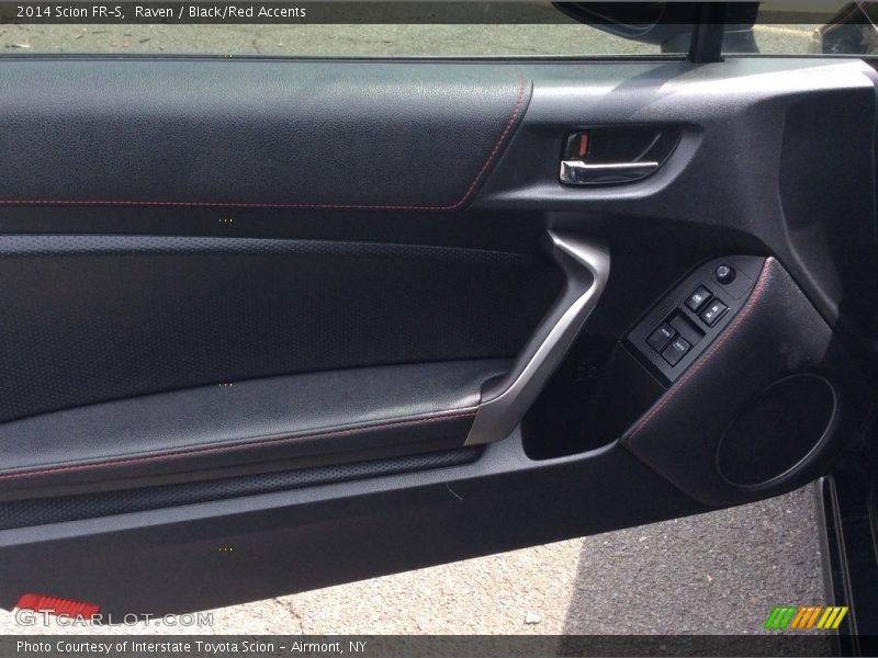 Raven / Black/Red Accents 2014 Scion FR-S
