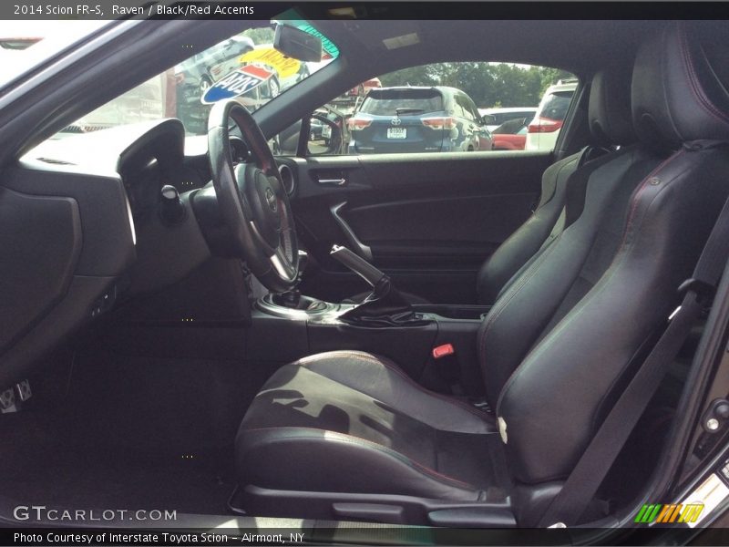 Raven / Black/Red Accents 2014 Scion FR-S