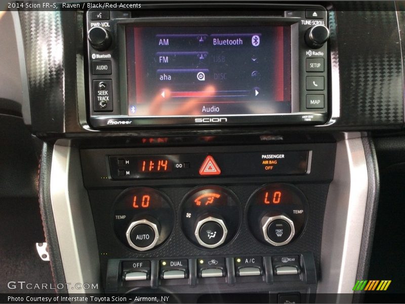 Raven / Black/Red Accents 2014 Scion FR-S
