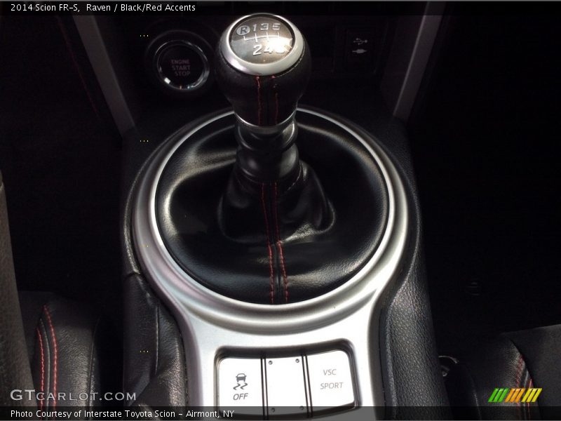 Raven / Black/Red Accents 2014 Scion FR-S