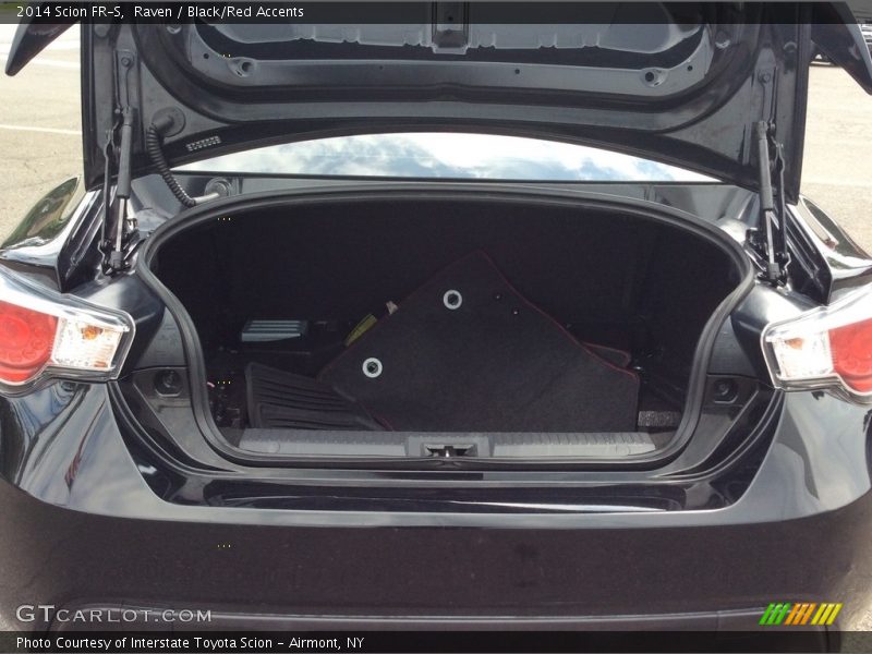 Raven / Black/Red Accents 2014 Scion FR-S