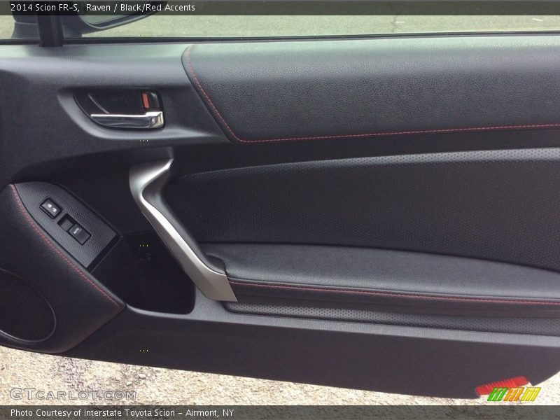Raven / Black/Red Accents 2014 Scion FR-S