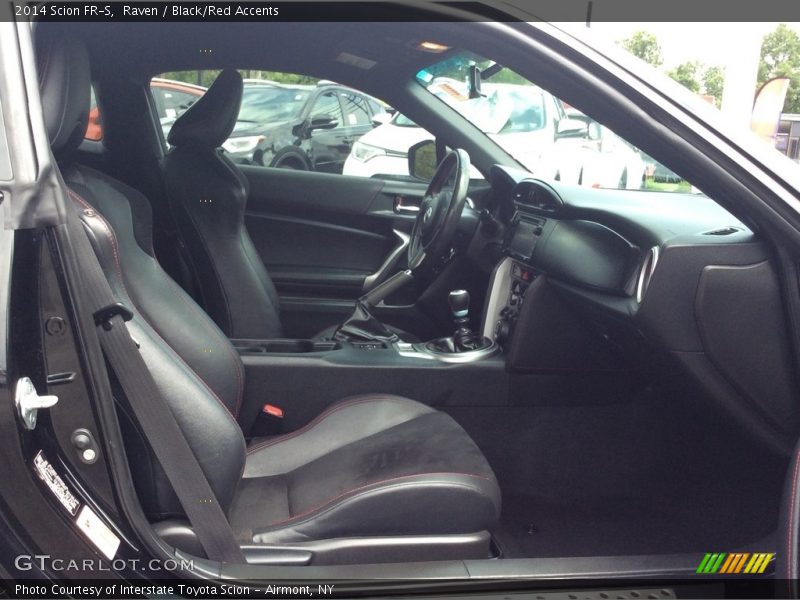 Raven / Black/Red Accents 2014 Scion FR-S