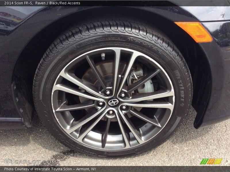 Raven / Black/Red Accents 2014 Scion FR-S