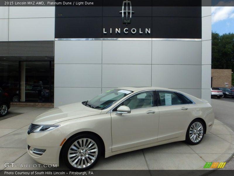 Platinum Dune / Light Dune 2015 Lincoln MKZ AWD