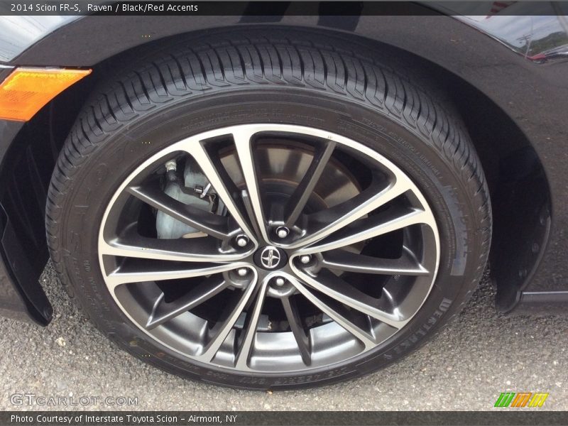 Raven / Black/Red Accents 2014 Scion FR-S