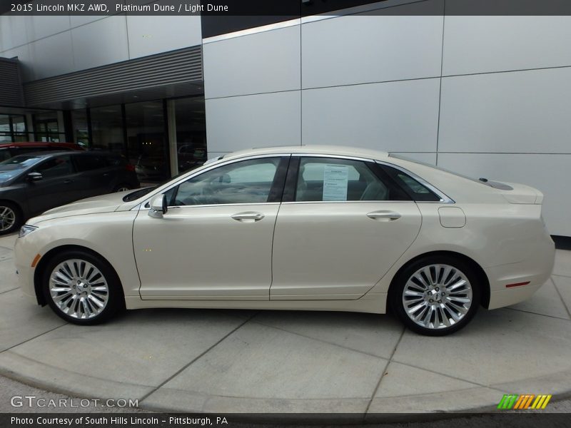 Platinum Dune / Light Dune 2015 Lincoln MKZ AWD