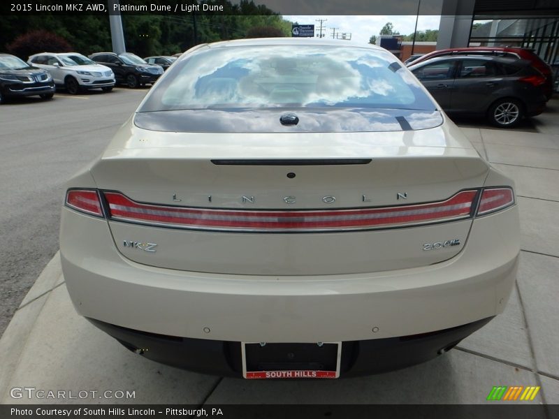 Platinum Dune / Light Dune 2015 Lincoln MKZ AWD