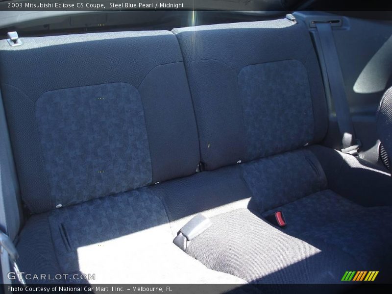 Steel Blue Pearl / Midnight 2003 Mitsubishi Eclipse GS Coupe