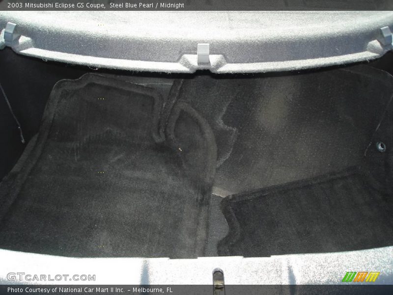 Steel Blue Pearl / Midnight 2003 Mitsubishi Eclipse GS Coupe