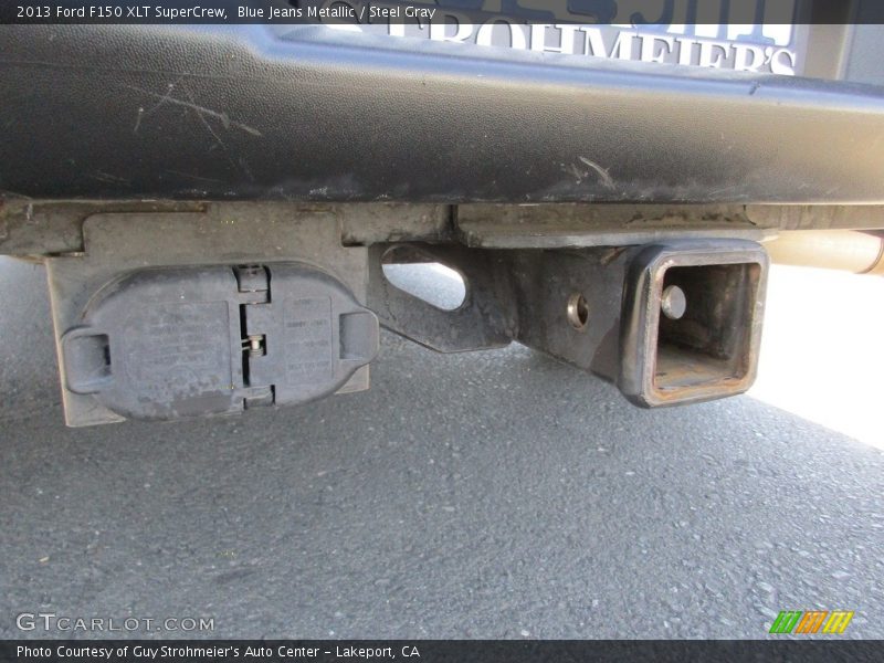 Blue Jeans Metallic / Steel Gray 2013 Ford F150 XLT SuperCrew