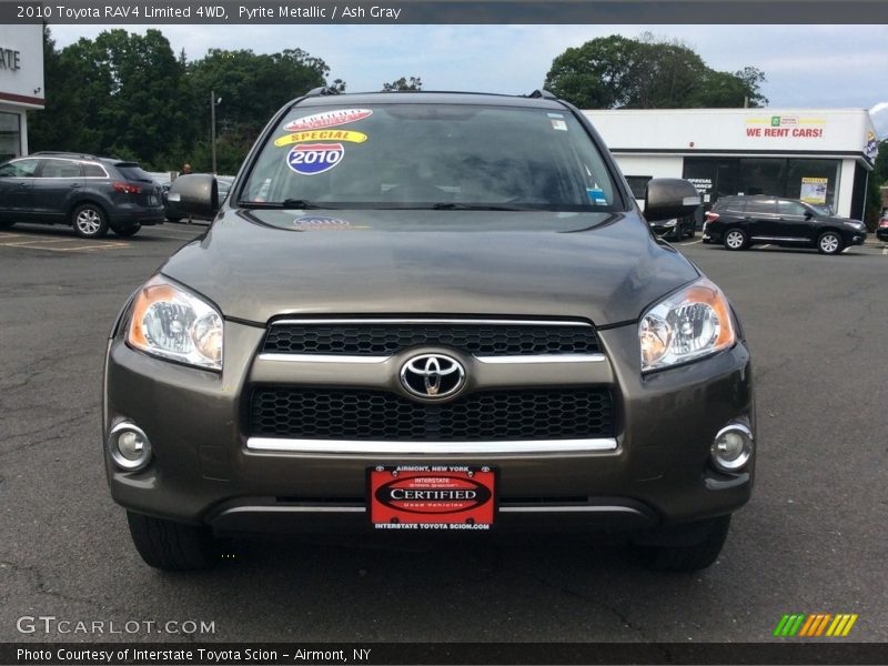 Pyrite Metallic / Ash Gray 2010 Toyota RAV4 Limited 4WD