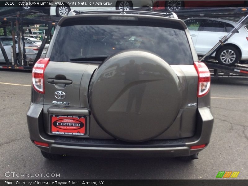 Pyrite Metallic / Ash Gray 2010 Toyota RAV4 Limited 4WD