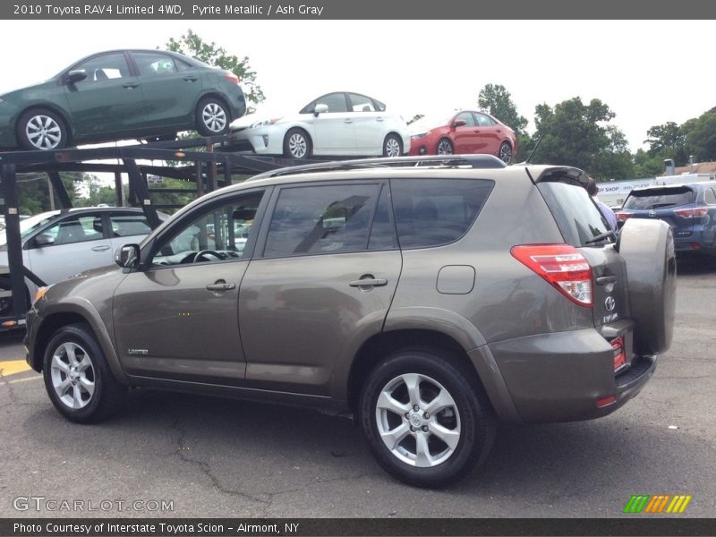 Pyrite Metallic / Ash Gray 2010 Toyota RAV4 Limited 4WD