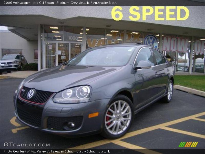 Platinum Grey Metallic / Anthracite Black 2006 Volkswagen Jetta GLI Sedan