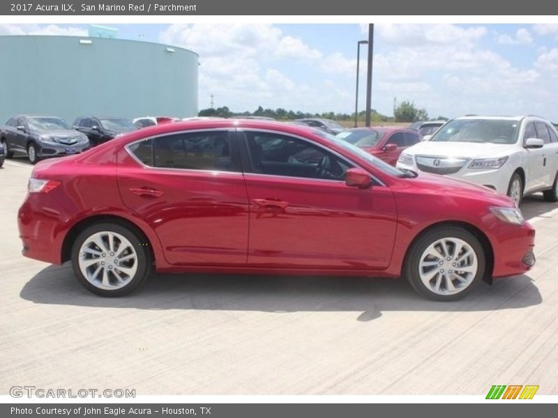 San Marino Red / Parchment 2017 Acura ILX
