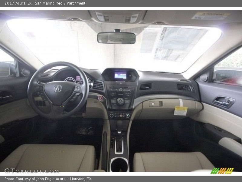San Marino Red / Parchment 2017 Acura ILX