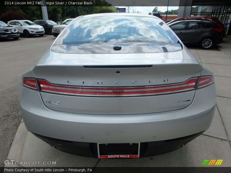 Ingot Silver / Charcoal Black 2014 Lincoln MKZ FWD