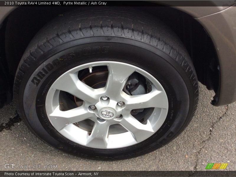 Pyrite Metallic / Ash Gray 2010 Toyota RAV4 Limited 4WD