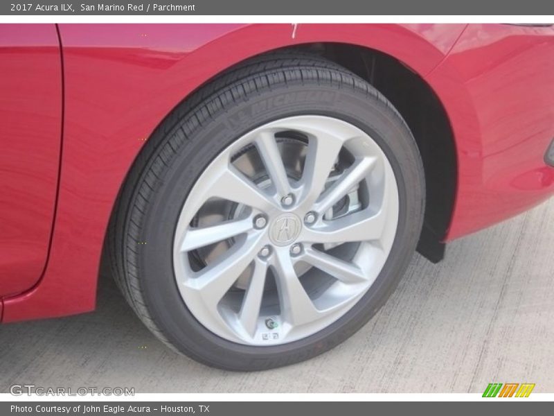 San Marino Red / Parchment 2017 Acura ILX