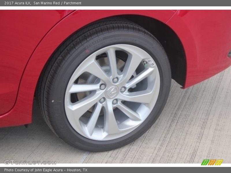 San Marino Red / Parchment 2017 Acura ILX