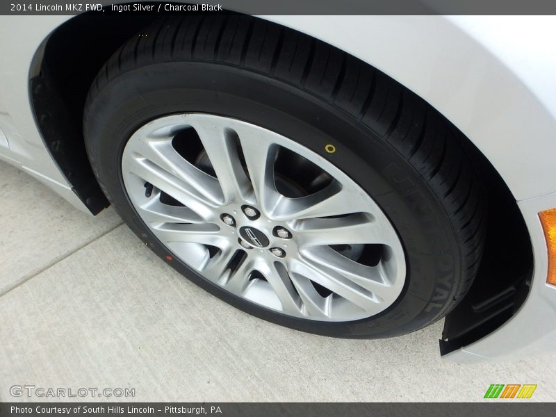 Ingot Silver / Charcoal Black 2014 Lincoln MKZ FWD