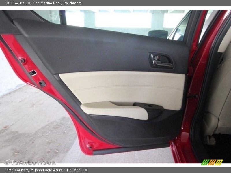San Marino Red / Parchment 2017 Acura ILX