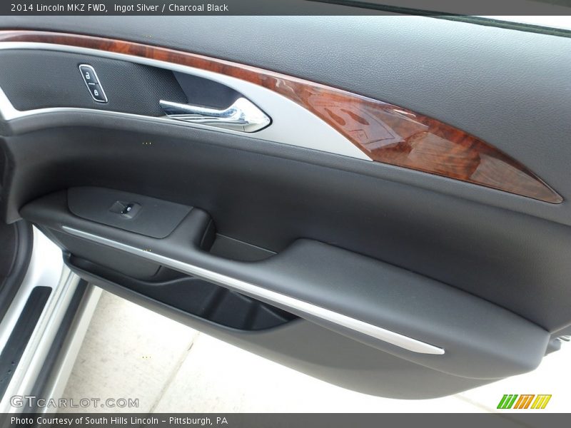 Ingot Silver / Charcoal Black 2014 Lincoln MKZ FWD