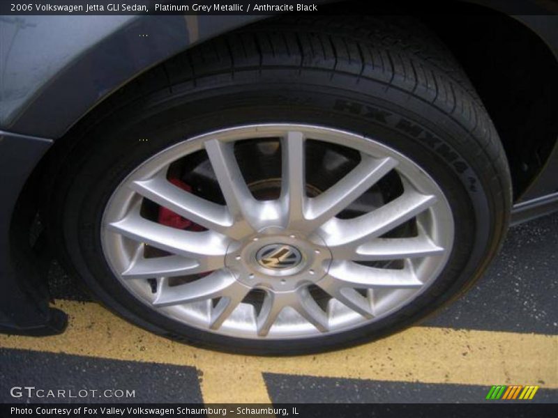 Platinum Grey Metallic / Anthracite Black 2006 Volkswagen Jetta GLI Sedan
