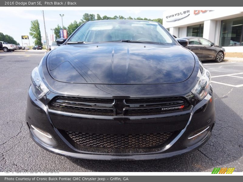 Pitch Black / Black 2016 Dodge Dart SE