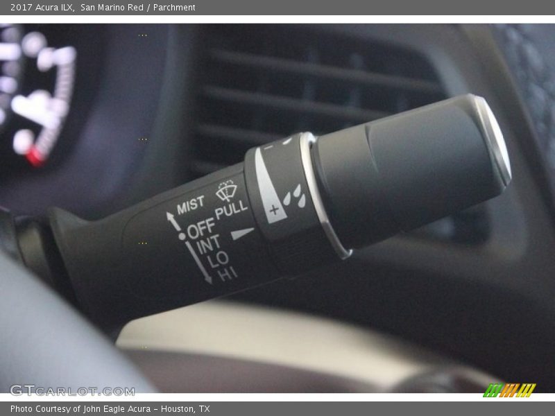 San Marino Red / Parchment 2017 Acura ILX