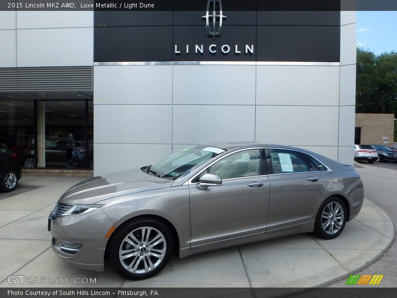 Luxe Metallic / Light Dune 2015 Lincoln MKZ AWD