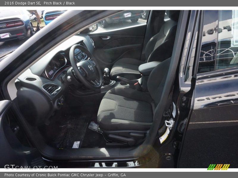 Pitch Black / Black 2016 Dodge Dart SE