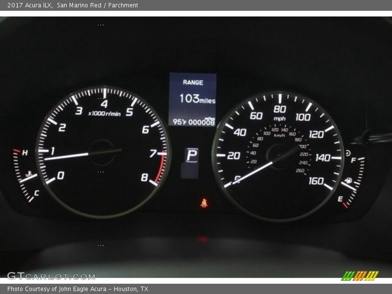 San Marino Red / Parchment 2017 Acura ILX