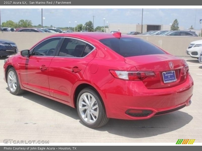 San Marino Red / Parchment 2017 Acura ILX