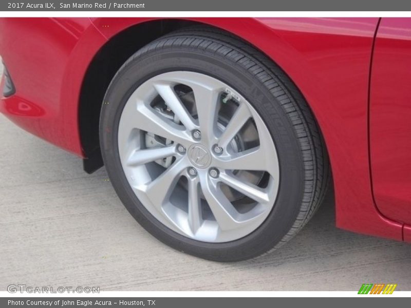 San Marino Red / Parchment 2017 Acura ILX