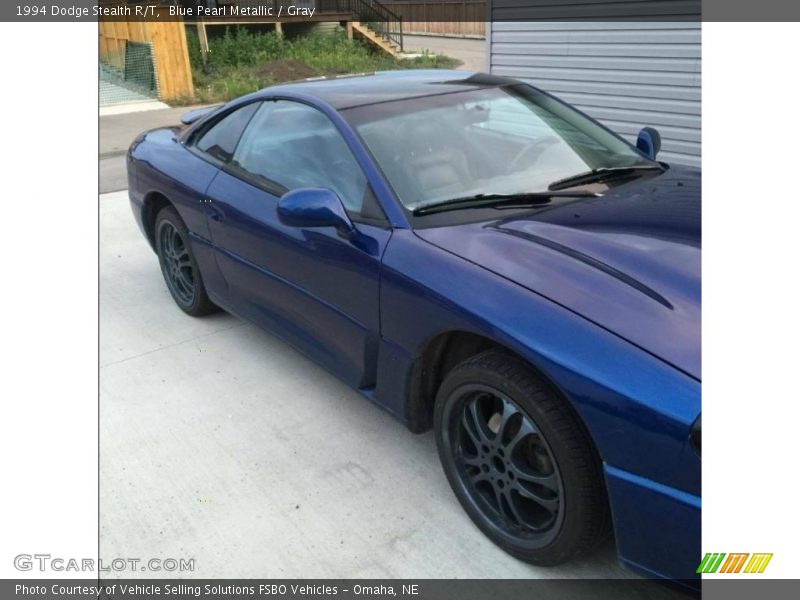 Blue Pearl Metallic / Gray 1994 Dodge Stealth R/T