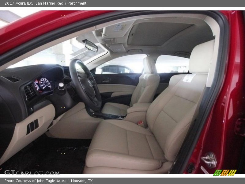 San Marino Red / Parchment 2017 Acura ILX