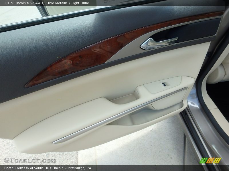 Luxe Metallic / Light Dune 2015 Lincoln MKZ AWD