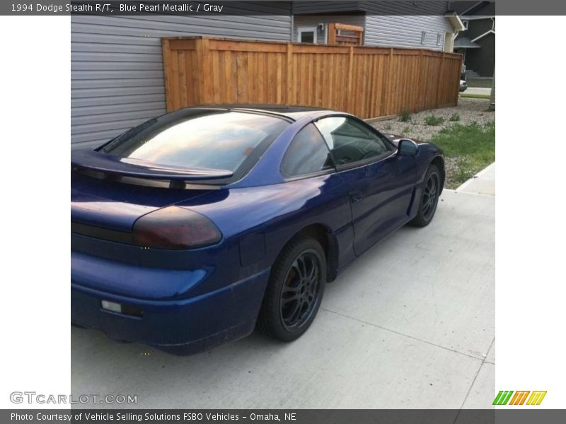Blue Pearl Metallic / Gray 1994 Dodge Stealth R/T