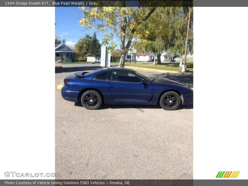 Blue Pearl Metallic / Gray 1994 Dodge Stealth R/T