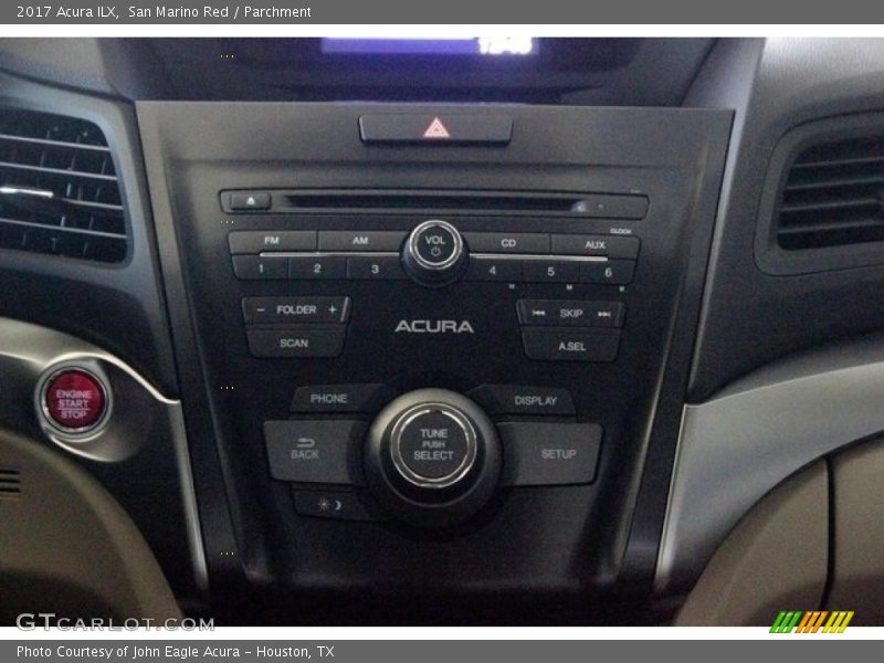 San Marino Red / Parchment 2017 Acura ILX