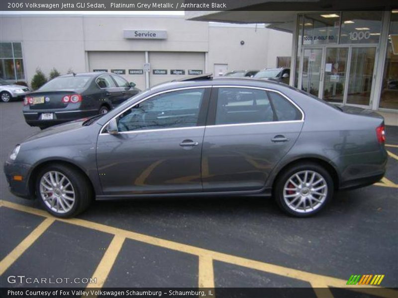 Platinum Grey Metallic / Anthracite Black 2006 Volkswagen Jetta GLI Sedan