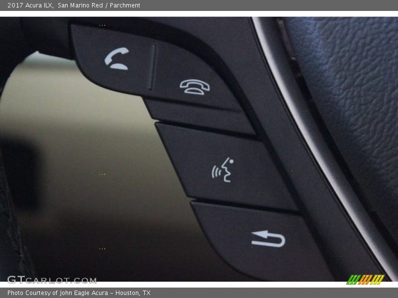 San Marino Red / Parchment 2017 Acura ILX