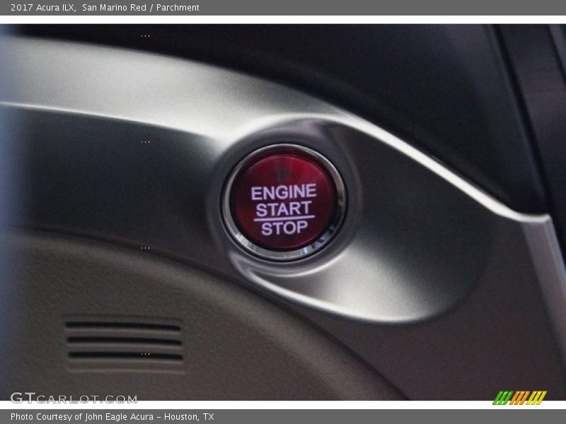 San Marino Red / Parchment 2017 Acura ILX