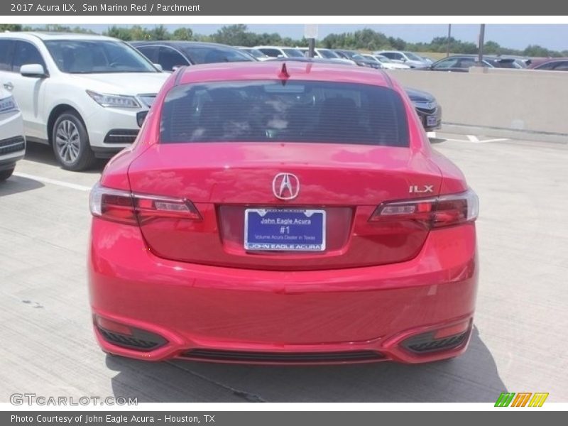 San Marino Red / Parchment 2017 Acura ILX
