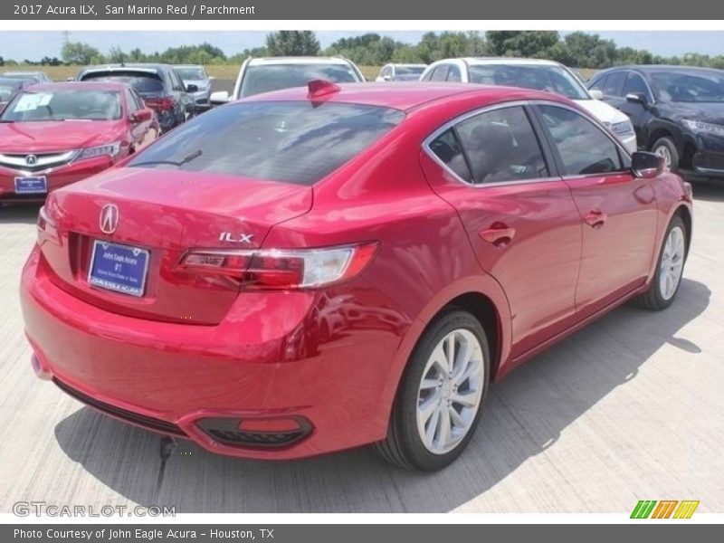 San Marino Red / Parchment 2017 Acura ILX