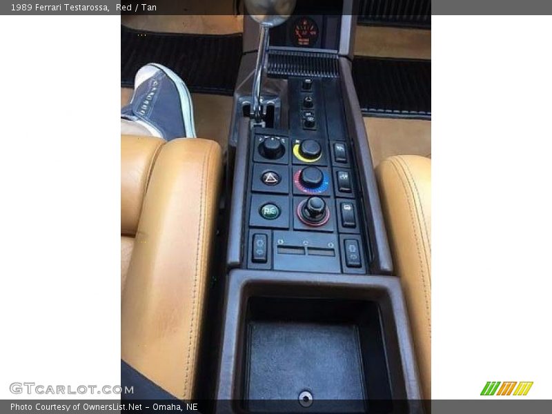 Red / Tan 1989 Ferrari Testarossa